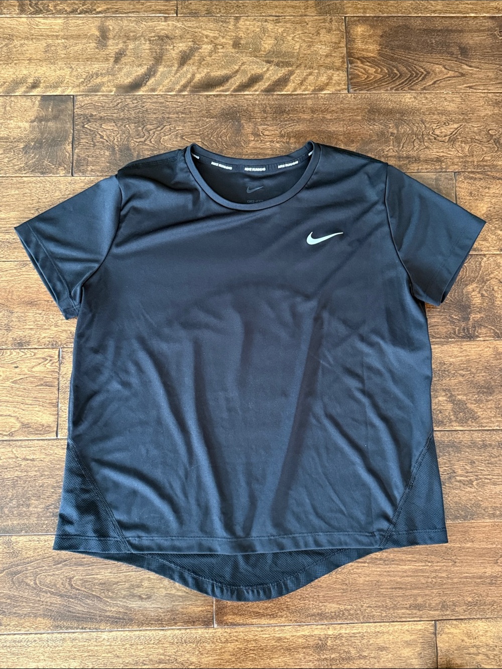 Nike Black Short-Sleeve Dri-FIT Performance Tee